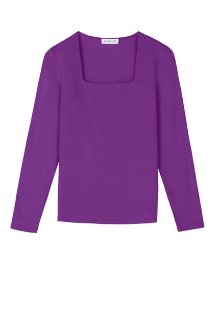 Jodi Square Neck Long Sleeve