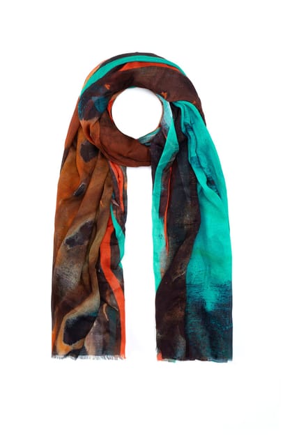 Woven Print Scarf