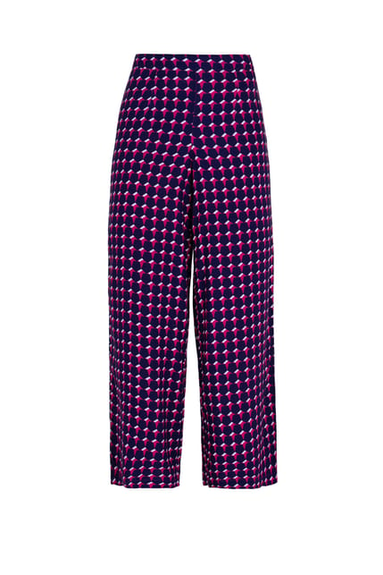 Woven Wide Leg Trousers