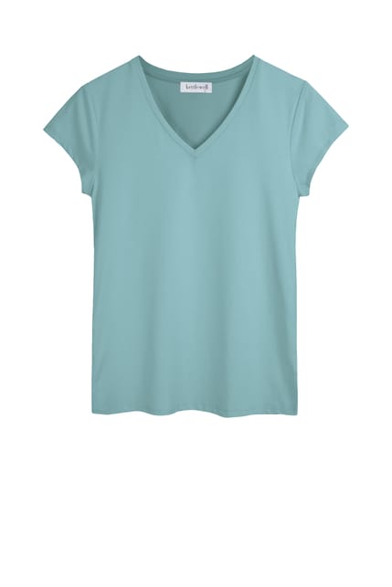 Cotton V Neck