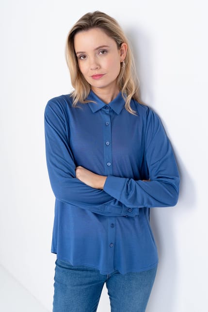 Plain Lyocell Shirt