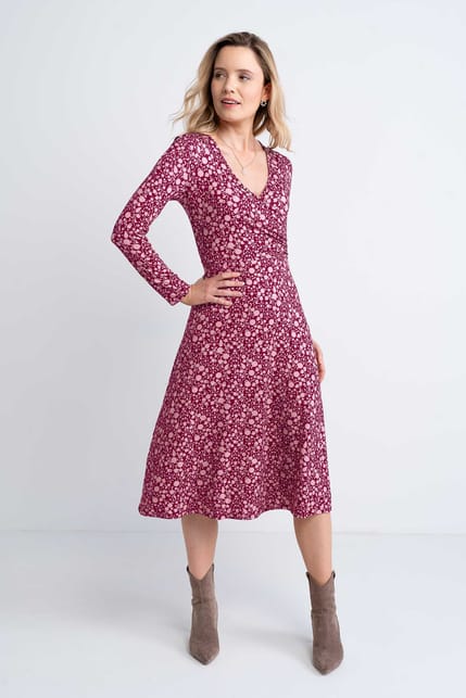 Carrie Print Dress