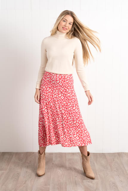 Nikki Print Skirt