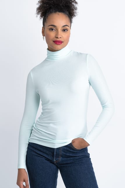 Silky Roll Neck