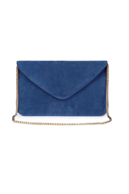 Emmeline Suede Clutch Bag