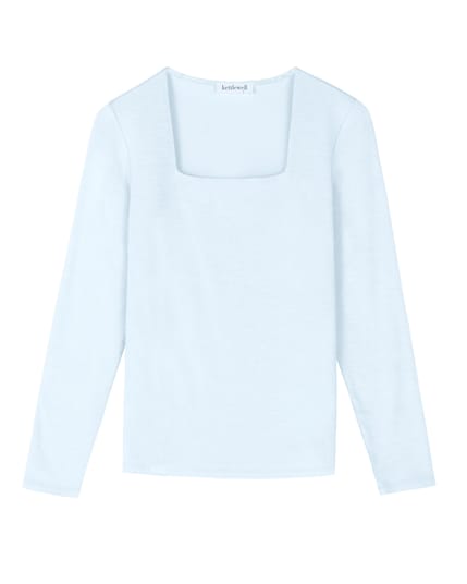 Jodi Square Neck Long Sleeve