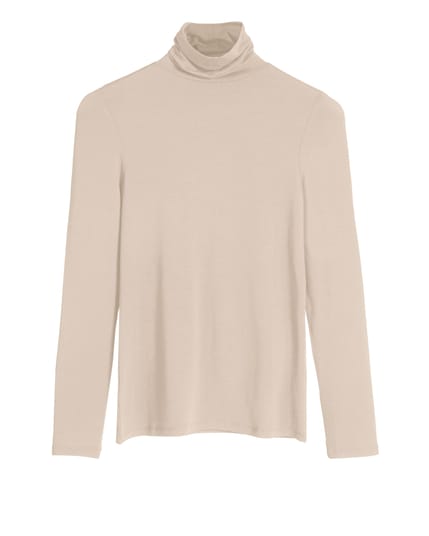 Silky Roll Neck