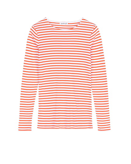 Stripey Pima Tee