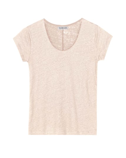 Lydia Linen Tee