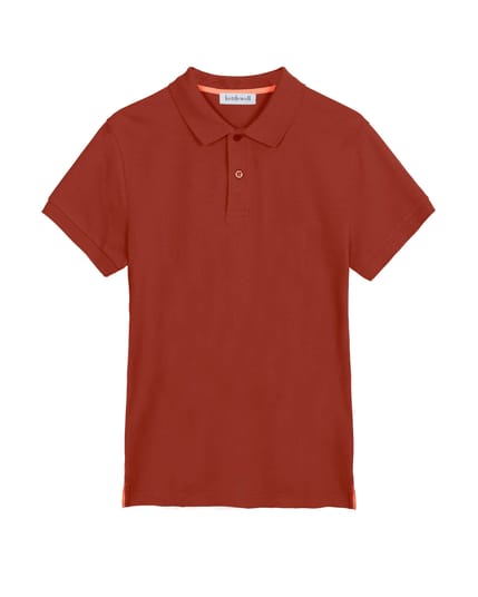 Men's No Logo Polo