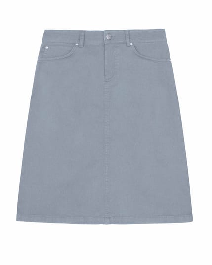 A-Line Denim Skirt