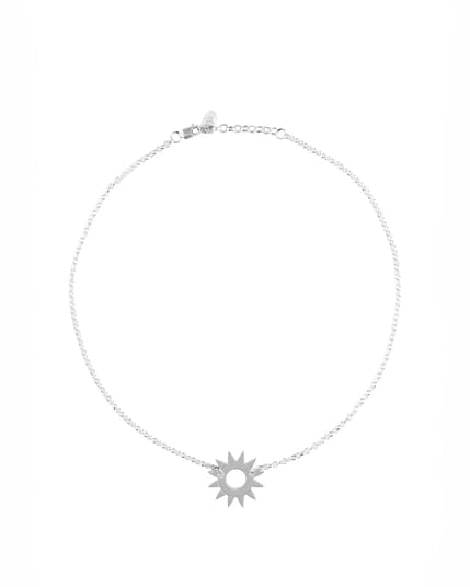 Sunrise Necklace Silver