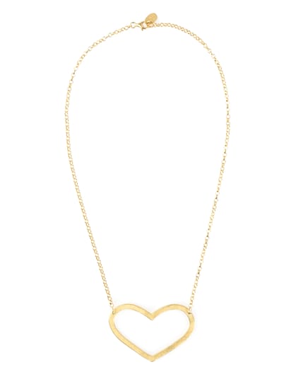 Mega Love Necklace Gold