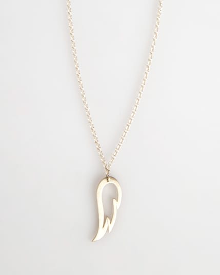 Wing Necklace Silver