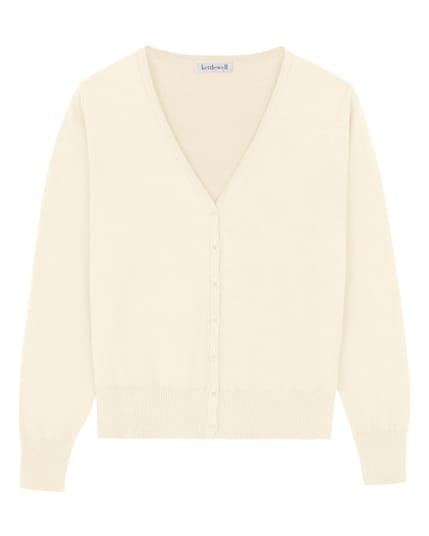 Cosmo Organic Cotton V Neck Cardigan