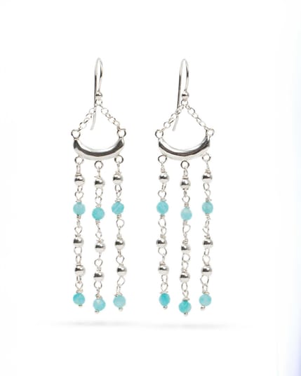 Luna Earrings Silver