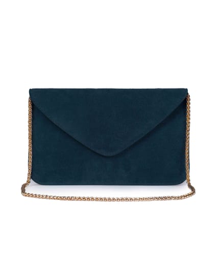 Emmeline Suede Clutch Bag