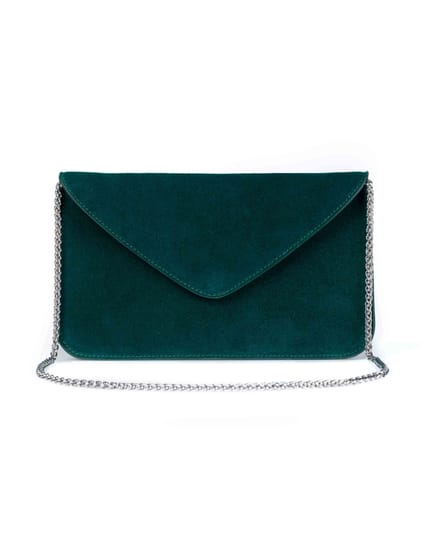 Emmeline Suede Clutch Bag