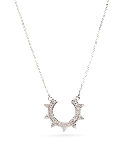 Meeting at Dawn Necklace Silver