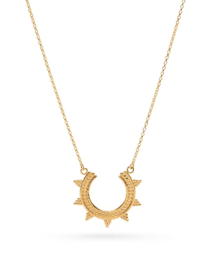 Meeting at Dawn Necklace Gold