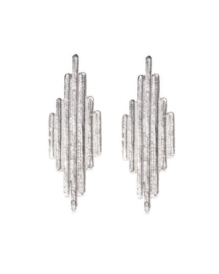 Turris Earrings Silver