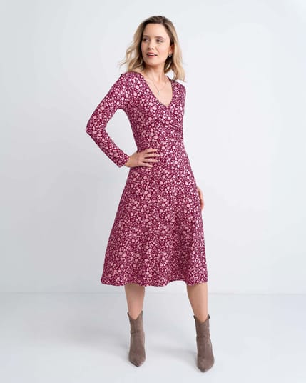 Carrie Print Dress