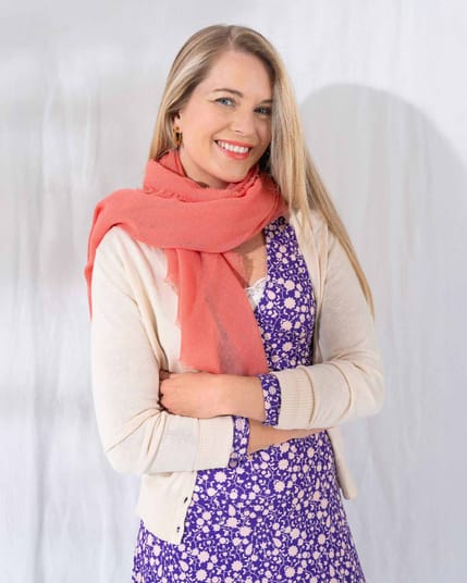 Cosmo Cotton V Neck Cardigan