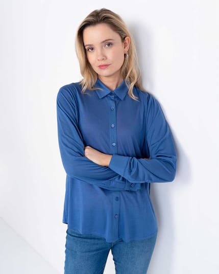 Plain Lyocell Shirt