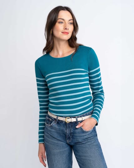 Monaco Stripe Top