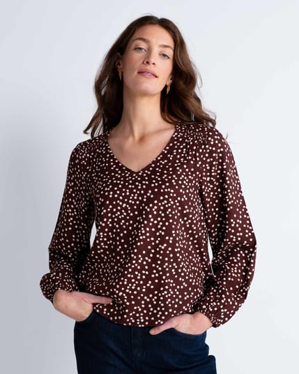 Joni Print Blouse