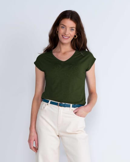 Mara V Neck Top