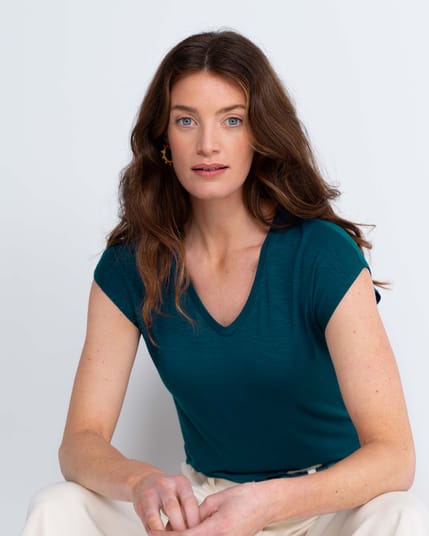 Mara V Neck Top