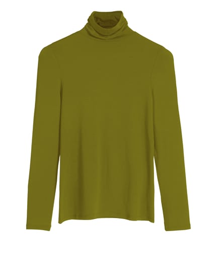 Silky Roll Neck