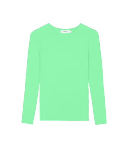 Silky Crew Neck