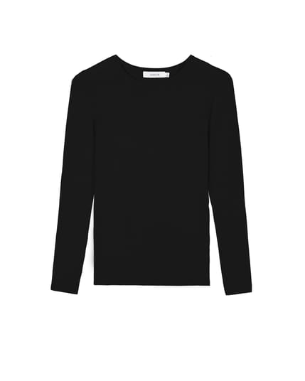 Silky Crew Neck