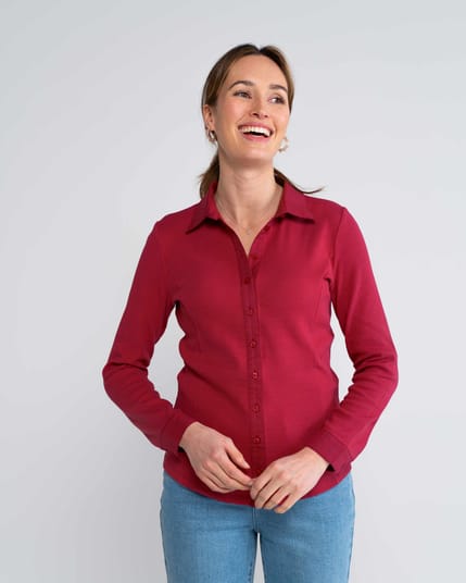 Cotton Rib Shirt