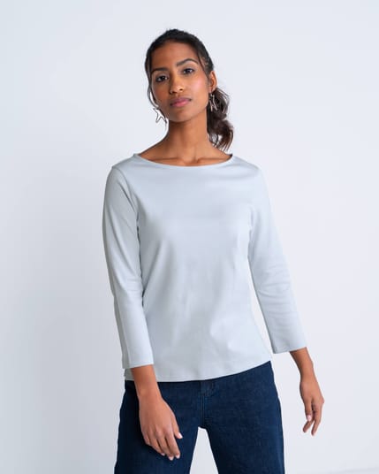 Bryony Boat Neck 3/4 Sleeve