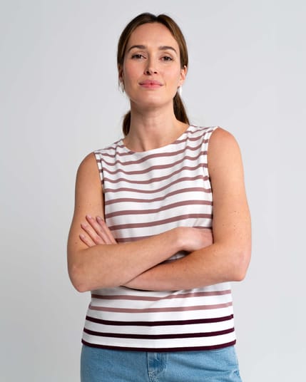 Tania Stripe Top