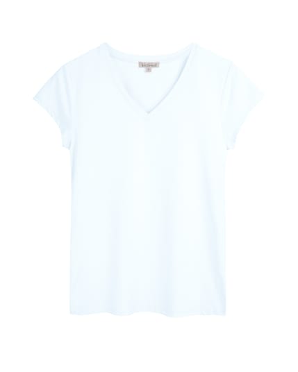 Everyday Cotton V Neck