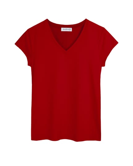 Everyday Cotton V Neck