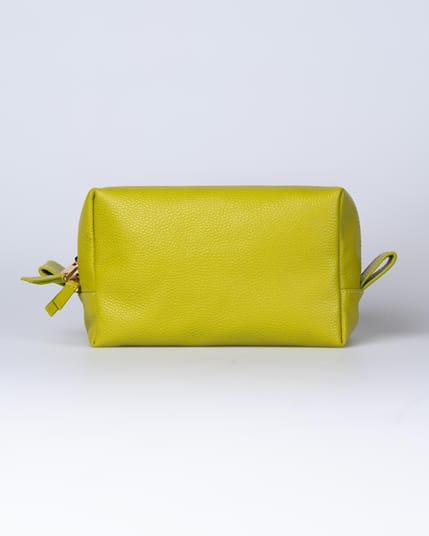 Leather Make Up Bag