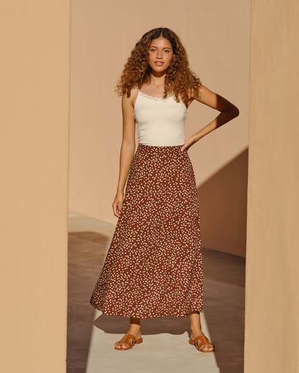 Joni Print Skirt