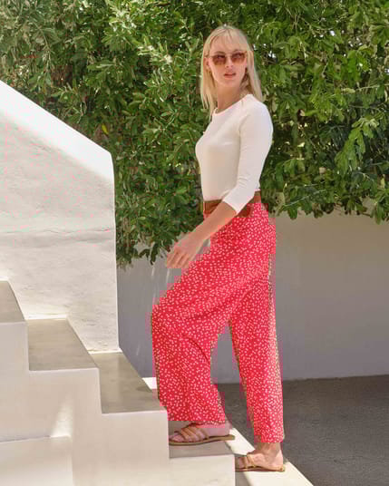 Joni Print Trousers