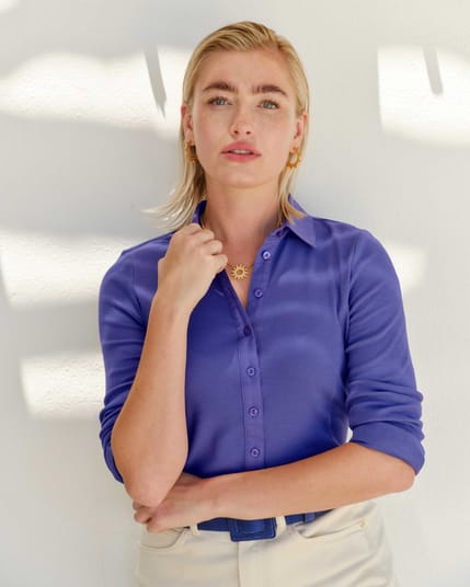 Cotton Rib Shirt