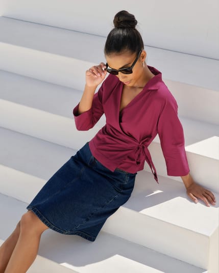 Mayfair Wrap Shirt