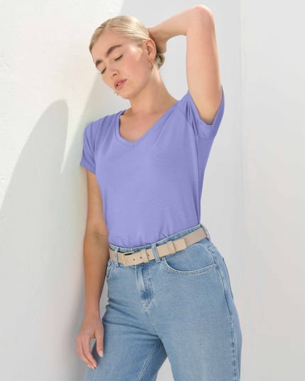 Everyday Cotton V Neck
