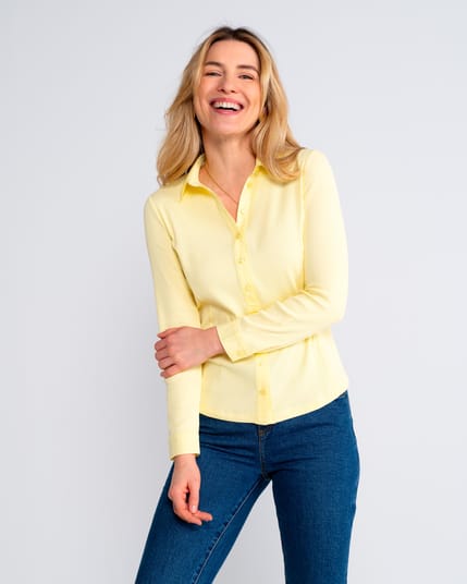 Cotton Rib Shirt