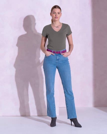 Everyday Cotton V Neck