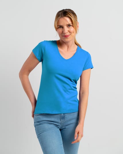 Everyday Cotton V Neck