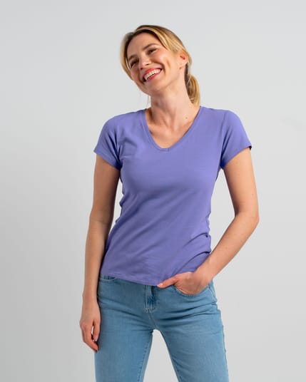 Everyday Cotton V Neck